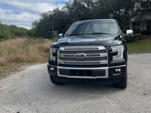 Used 2015 Ford F150 Platinum w/ Trailer Tow Package image 2