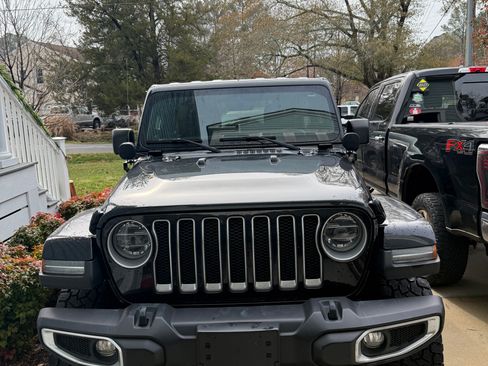 Used 2022 Jeep Wrangler Unlimited Sahara w/ LED Lighting Group image 1