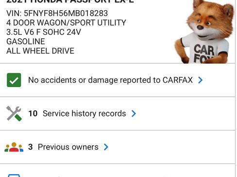 Used 2021 Honda Passport EX-L image 18