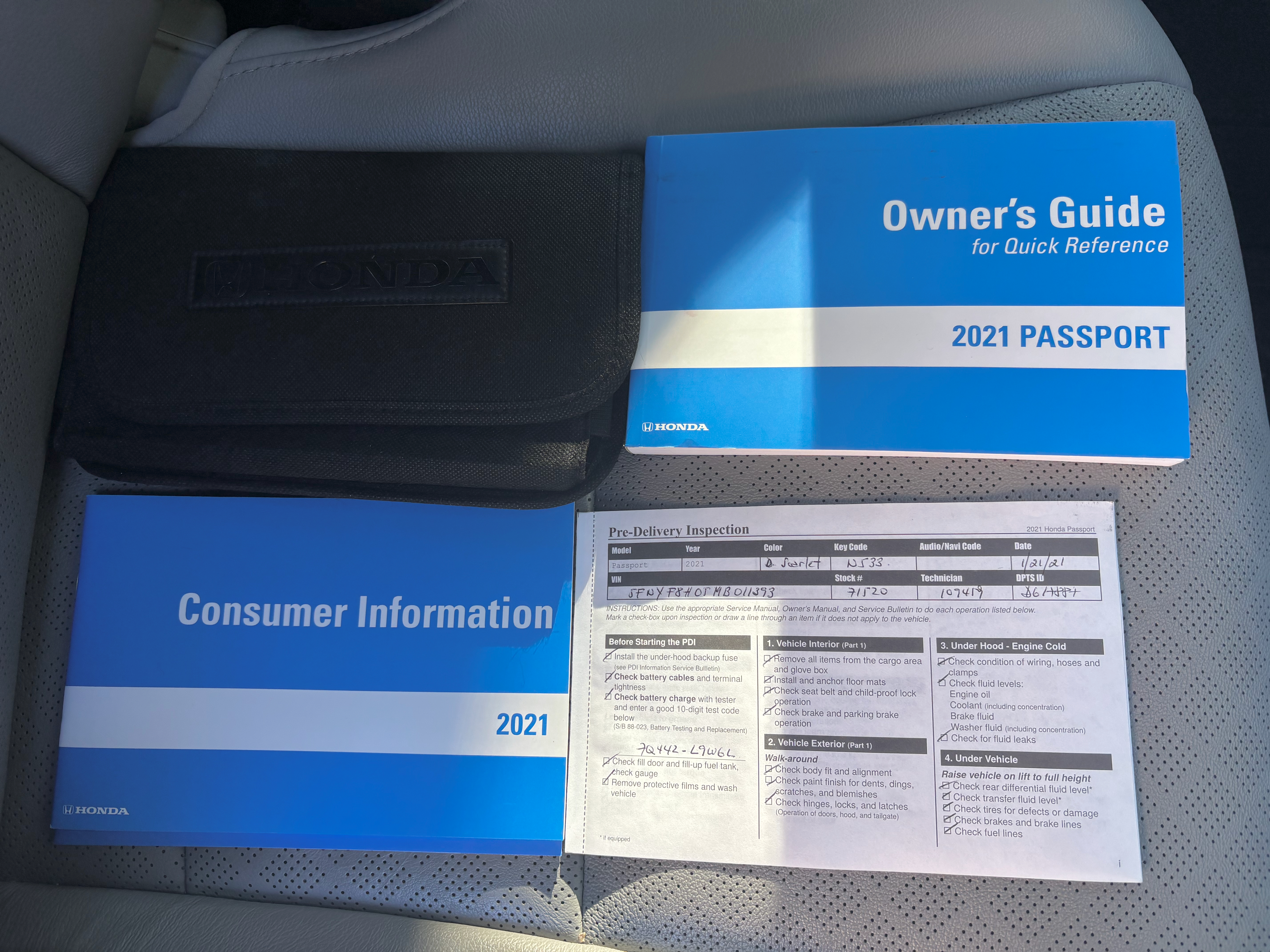 Used 2021 Honda Passport Elite image 16