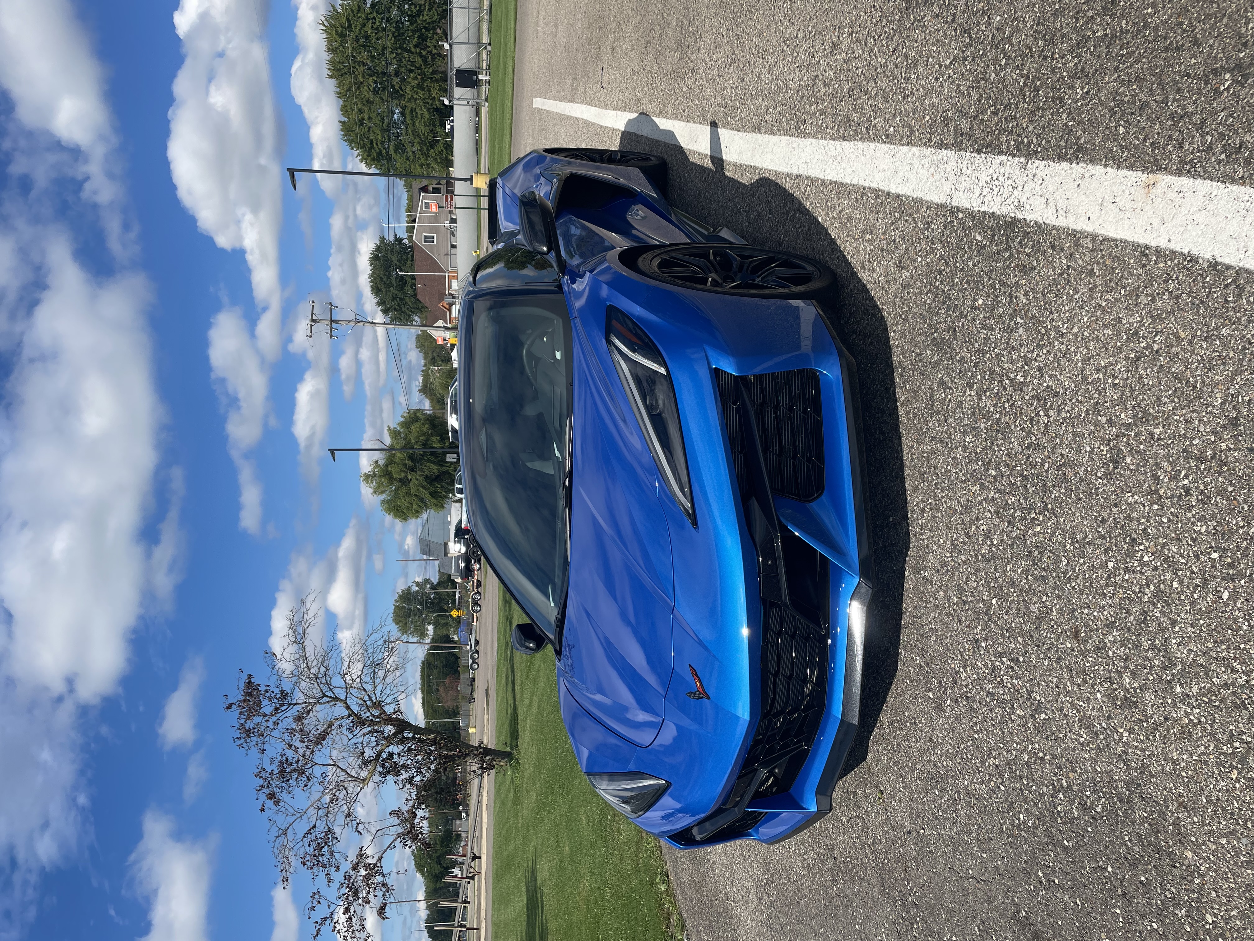 Used 2024 Chevrolet Corvette Z06 w/ Chrome Exterior Badge Package RWD image 1