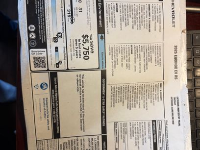 Used 2025 Chevrolet Equinox EV RS