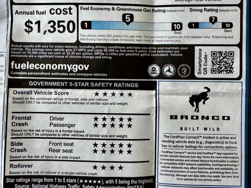 Used 2022 Ford Bronco Sport Outer Banks w/ Tech Package AWD/4WD image 18