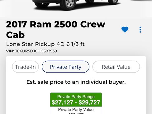 Used 2017 RAM 2500 Big Horn AWD/4WD image 25