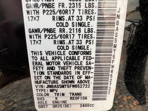 Used 2015 Nissan Rogue S w/ Convenience Package FWD image 18
