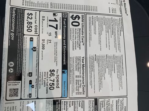 Used 2020 BMW M5 w/ Executive Package image 15