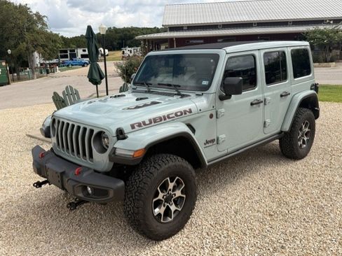 Used 2023 Jeep Wrangler Unlimited Rubicon w/ LED Lighting Group AWD/4WD image 1