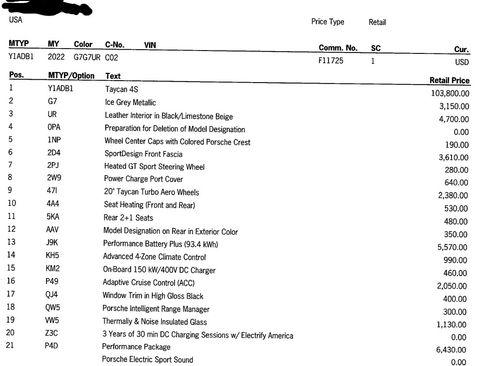 Used 2022 Porsche Taycan 4S image 9