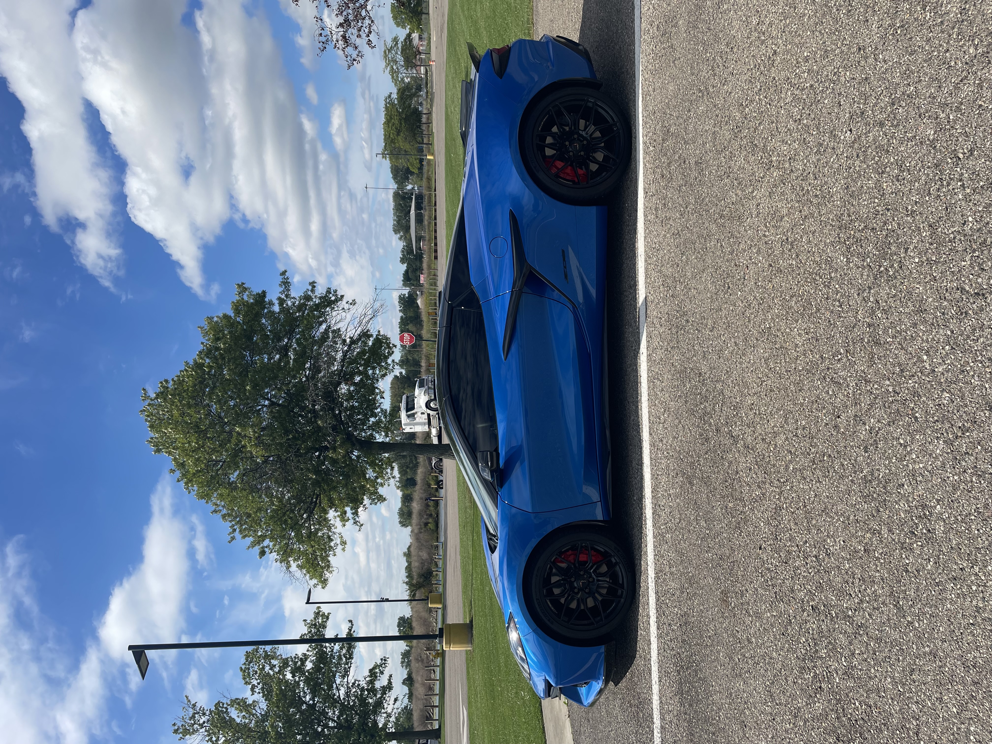 Used 2024 Chevrolet Corvette Z06 w/ Chrome Exterior Badge Package RWD image 5
