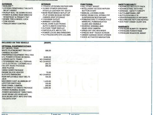 Used 2017 Ford F250 King Ranch w/ King Ranch Ultimate Package image 25