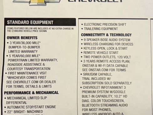 Used 2023 Chevrolet Tahoe RST w/ Sport Performance Package AWD/4WD image 6