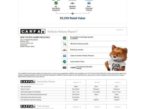 Used 2009 Toyota Camry LE image 10