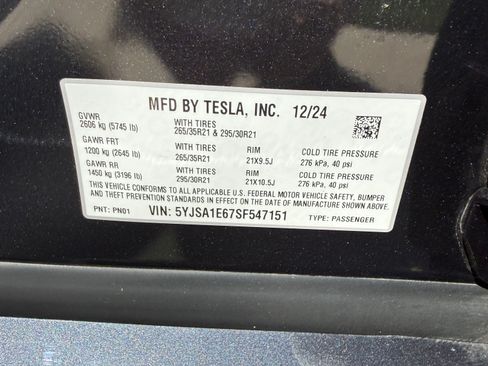 Used 2025 Tesla Model S Plaid image 31