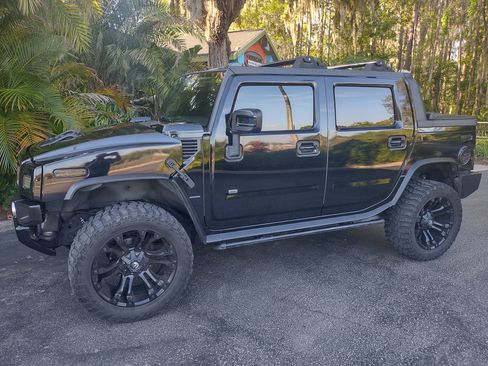 Used 2008 HUMMER H2 SUT Sport Utility Pickup 4D image 2
