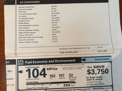 Used 2017 Tesla Model S 90D AWD/4WD image 11