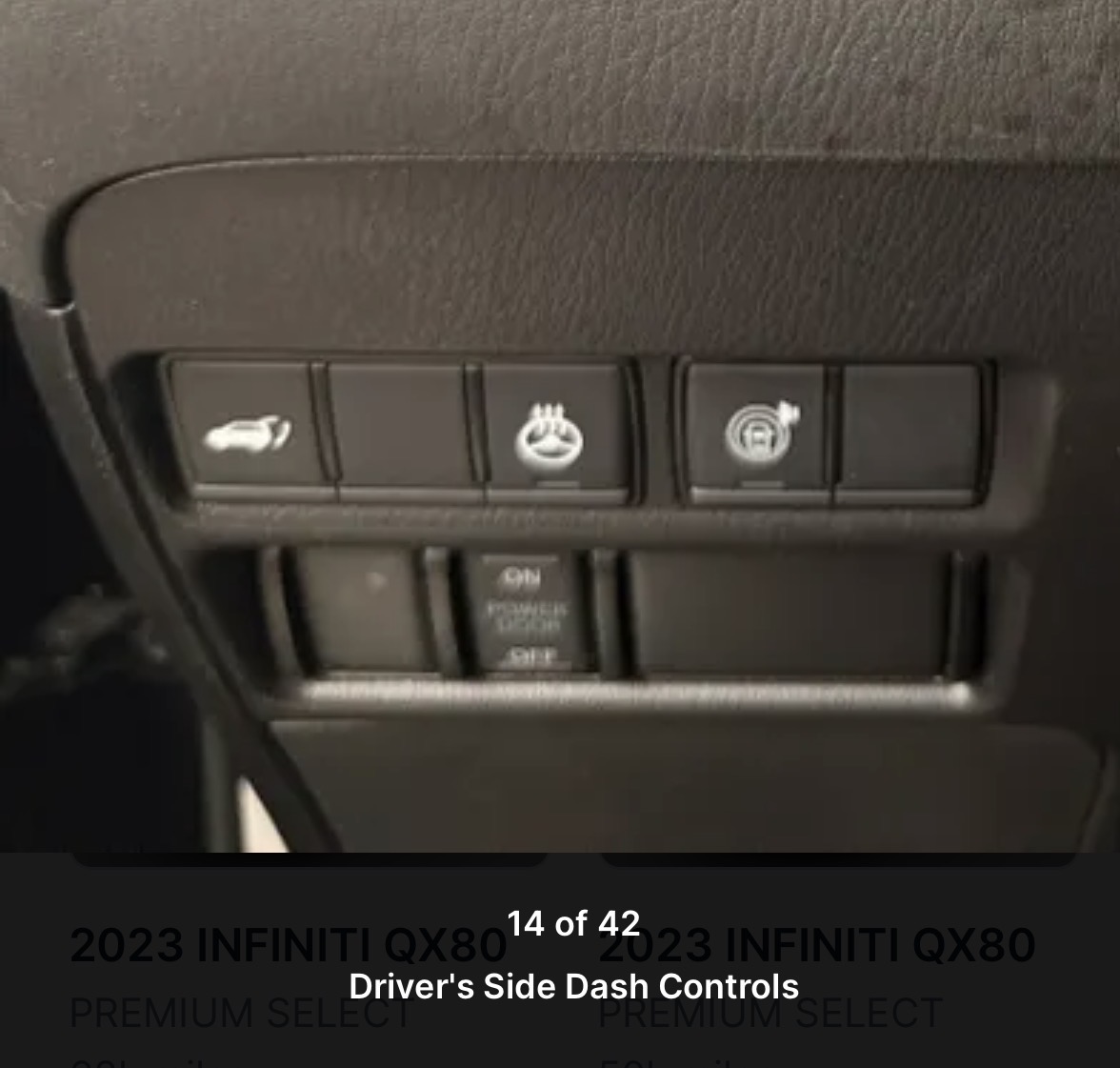 Used 2024 INFINITI QX80 Luxe RWD image 10