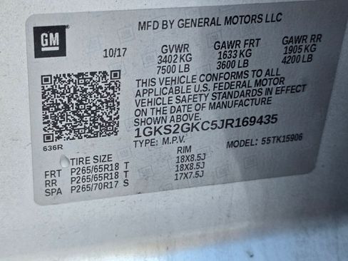 Used 2018 GMC Yukon XL SLT w/ Open Road Package image 16