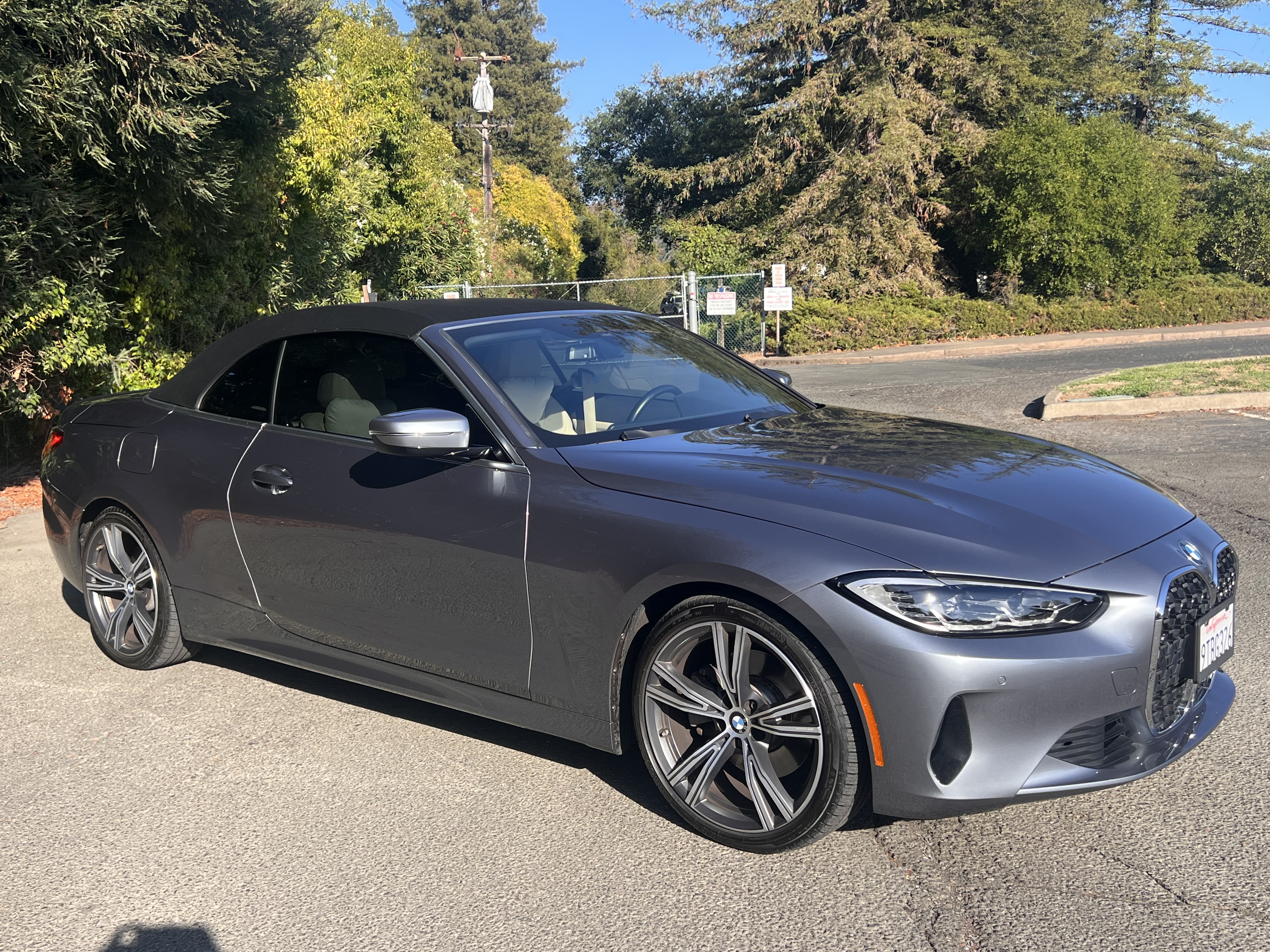 Used 2022 BMW 430i Convertible w/ Convenience Package RWD image 1