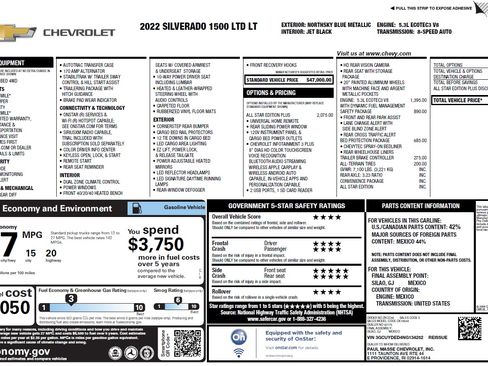 Used 2022 Chevrolet Silverado 1500 LT w/ All Star Edition Plus image 32