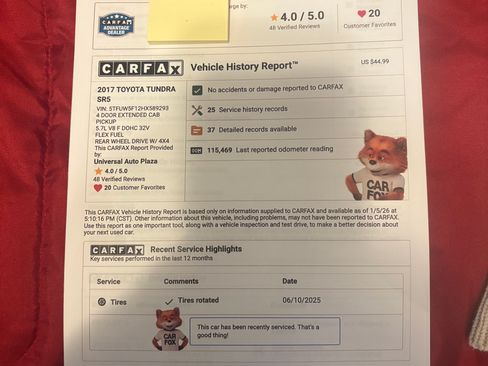 Used 2017 Toyota Tundra SR5 image 20