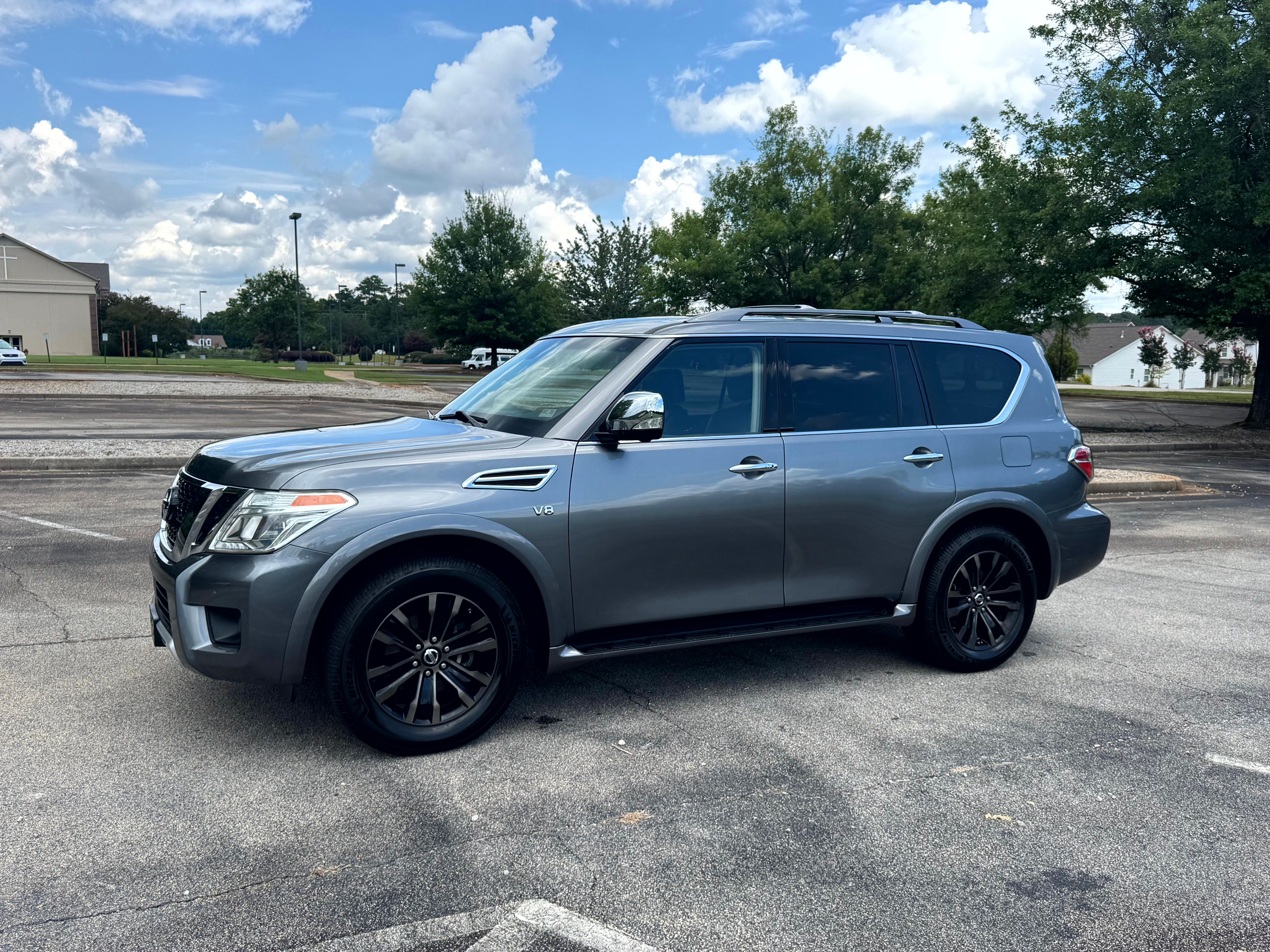 Used 2017 Nissan Armada Platinum w/ Captain Seat Package AWD/4WD image 2