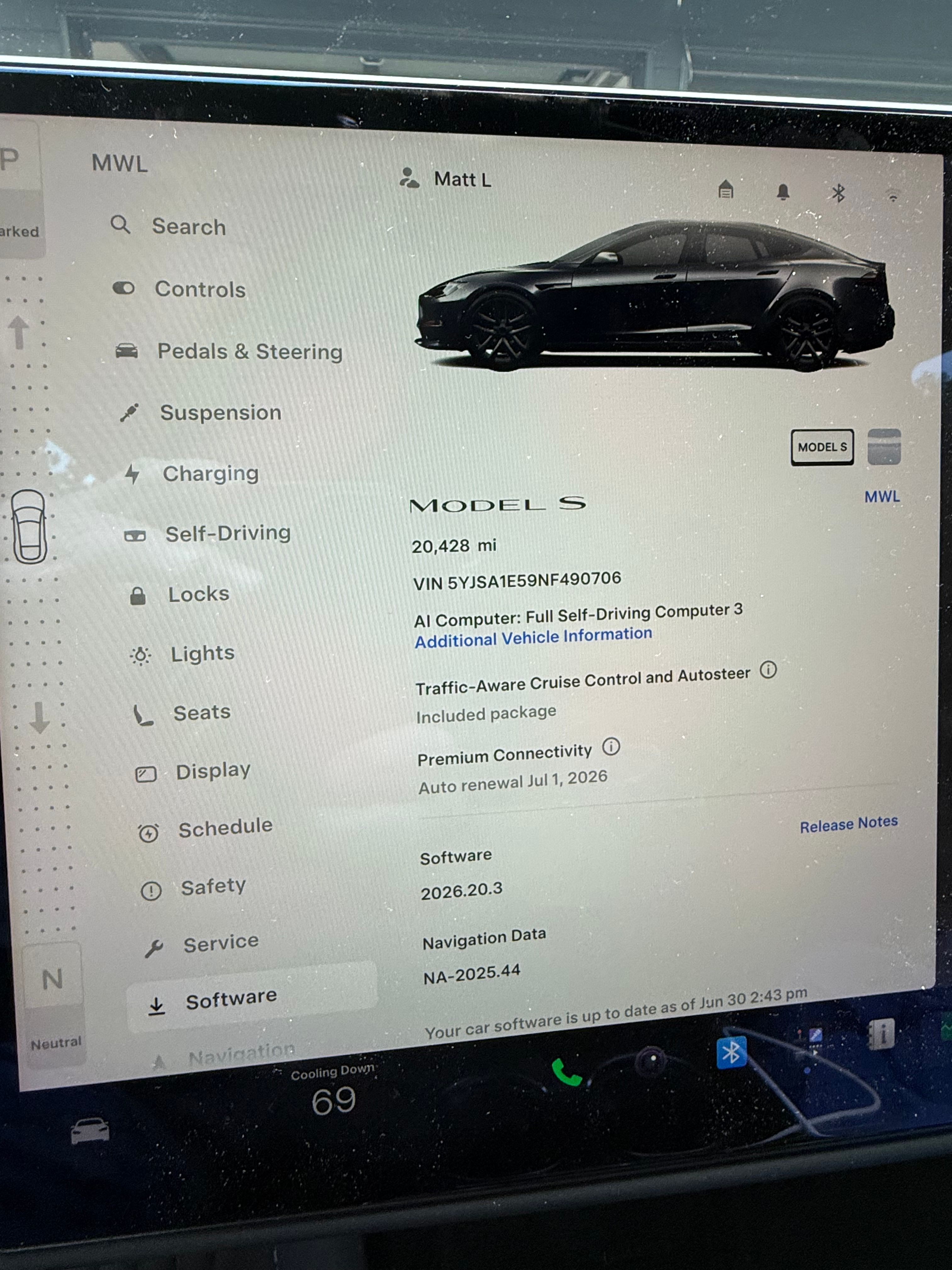 Used 2022 Tesla Model S Standard Range AWD/4WD image 15