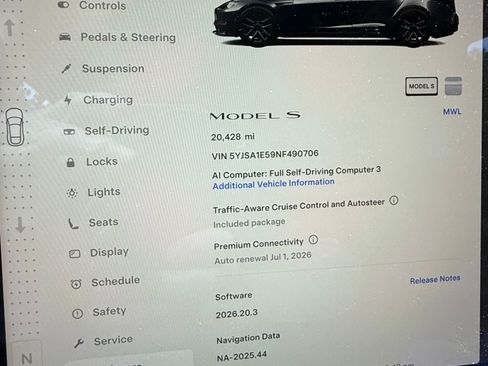 Used 2022 Tesla Model S Standard Range AWD/4WD image 14