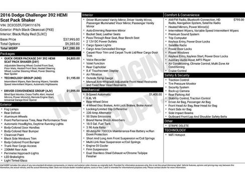 Used 2016 Dodge Challenger R/T Scat Pack image 12