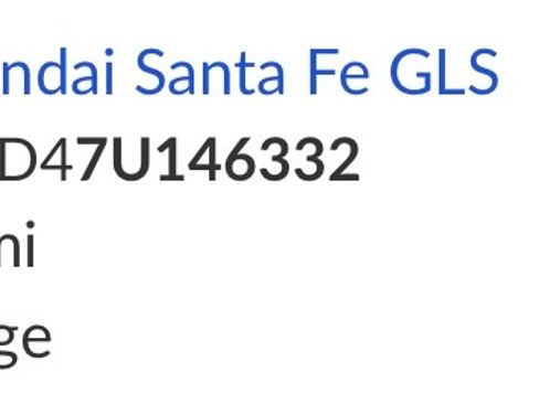 Used 2007 Hyundai Santa Fe GLS image 11