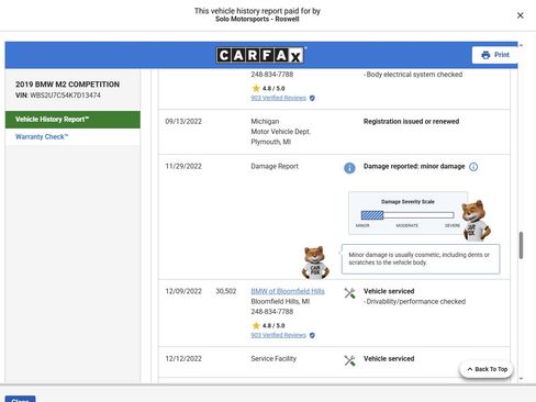 Used 2019 BMW M2 Competition w/ Executive Package image 22