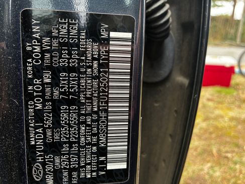 Used 2015 Hyundai Santa Fe Limited w/ Option Group 04 image 15