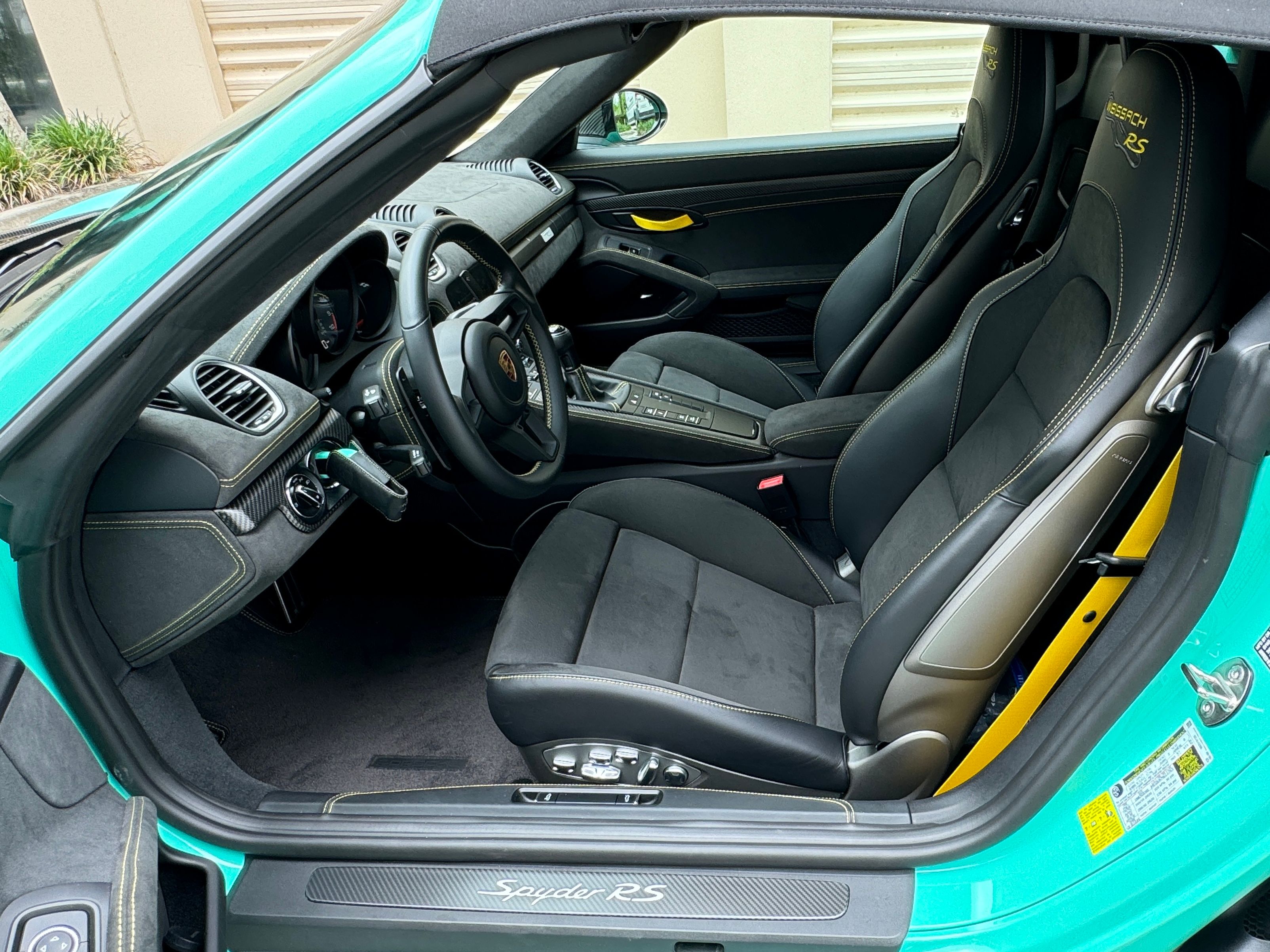 Used 2024 Porsche 718 Boxster Spyder RS RWD image 4