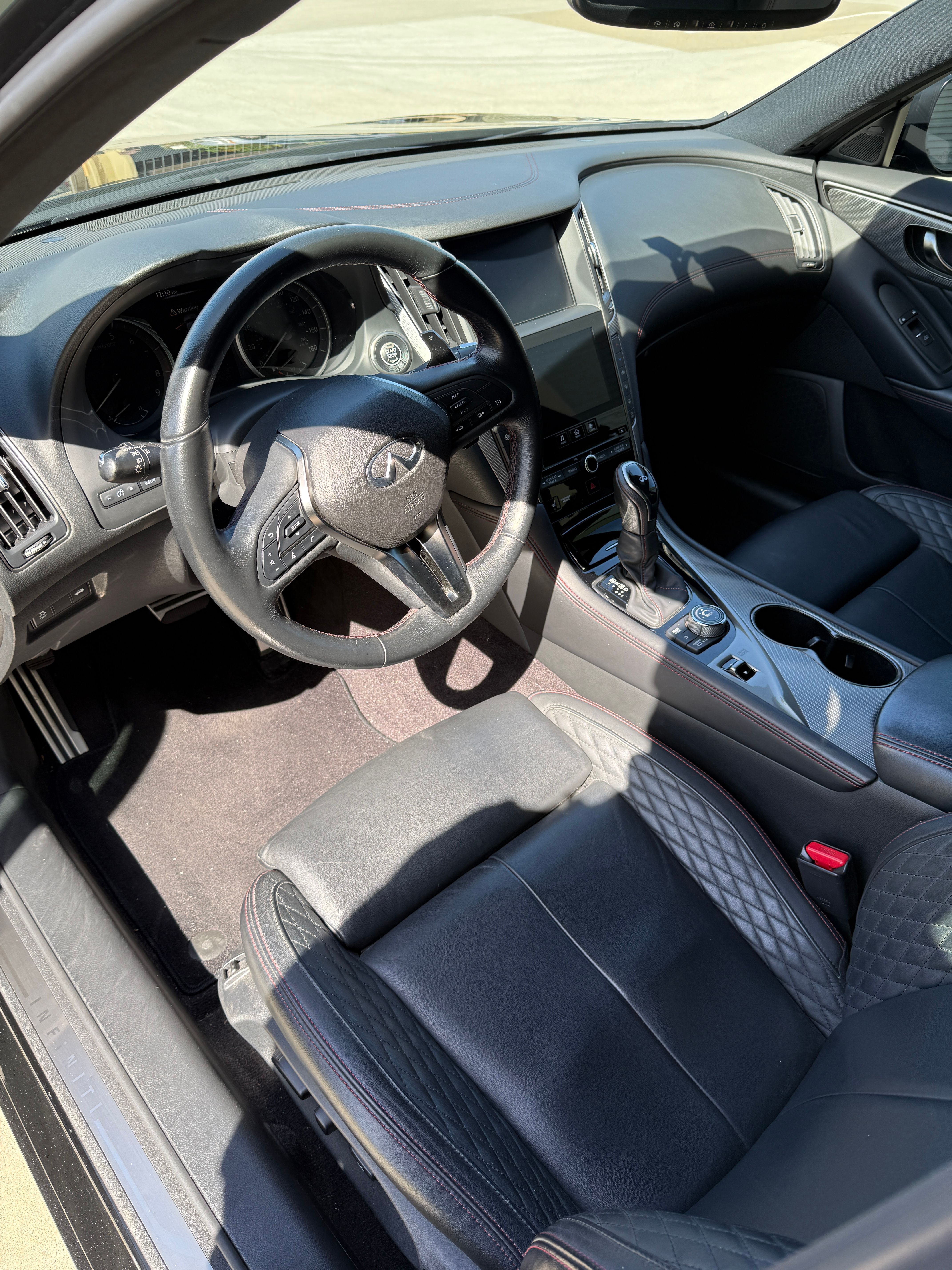 Used 2019 INFINITI Q50 Red Sport 400 RWD image 8