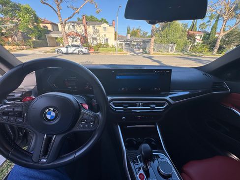 Used 2023 BMW M3 Competition w/ Parking Assistance Package RWD image 4