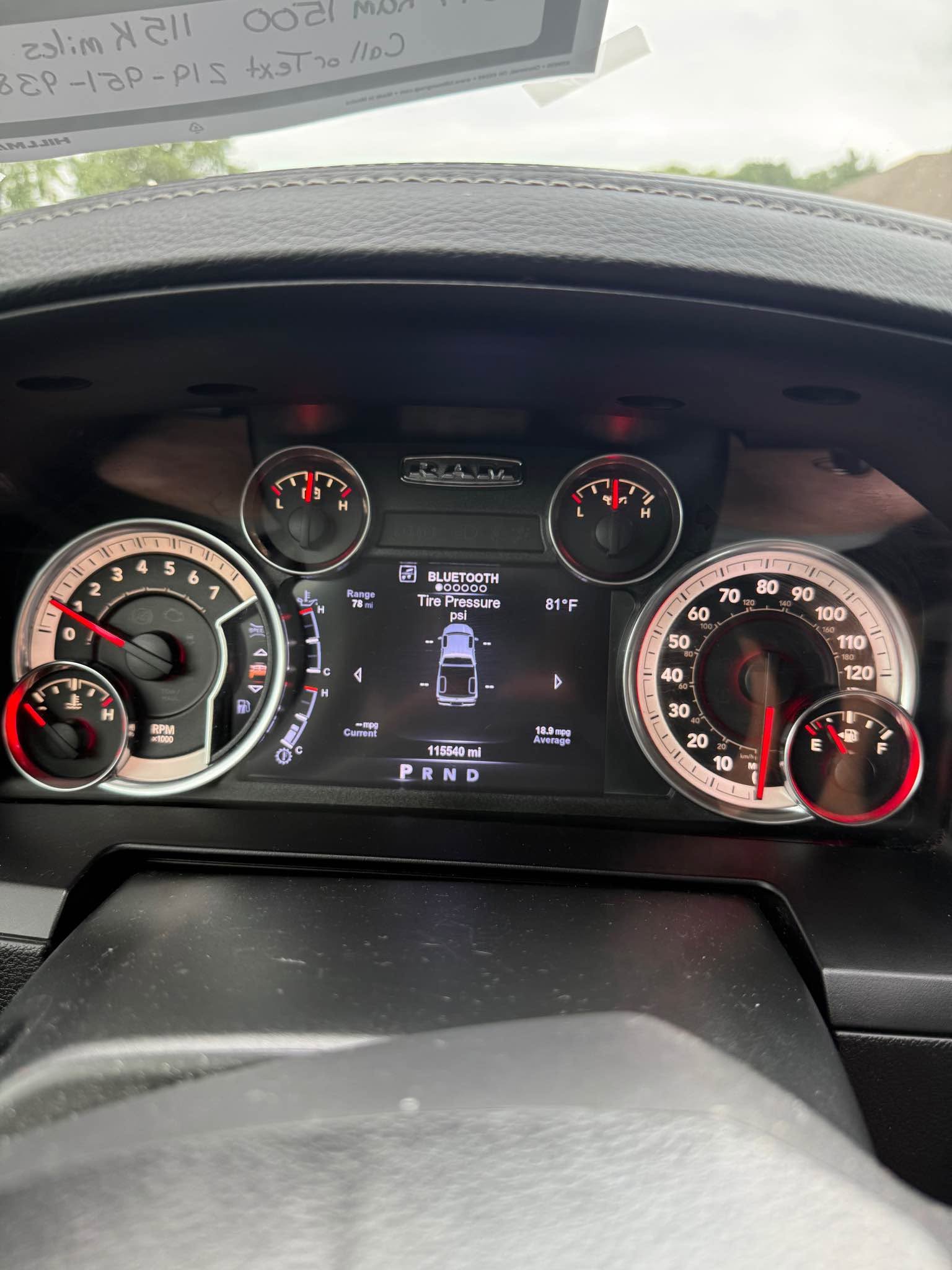 Used 2017 RAM 1500 Sport AWD/4WD image 1