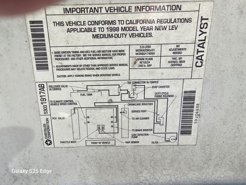 Used 1998 Dodge B3500 Van image 11