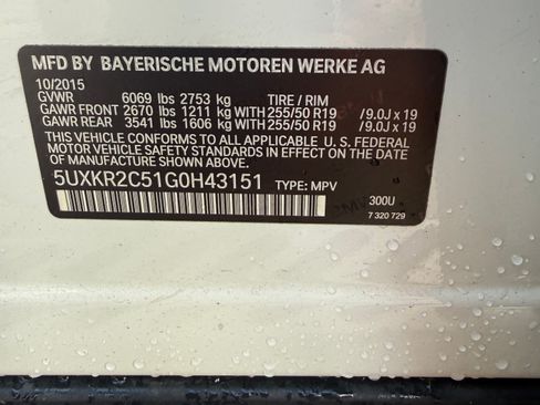 Used 2016 BMW X5 sDrive35i RWD image 6