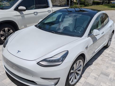 Used 2020 Tesla Model 3 Long Range AWD/4WD image 1