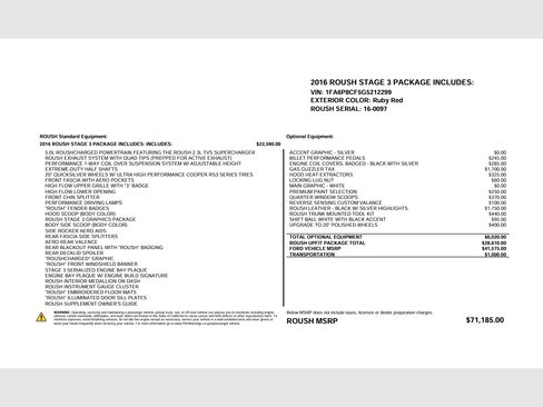 Used 2016 Ford Mustang GT Premium w/ GT Performance Package image 25