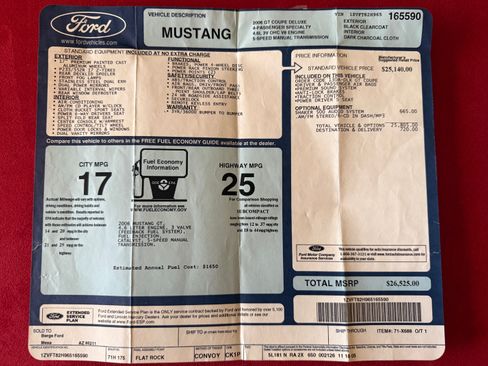 Used 2006 Ford Mustang GT image 13