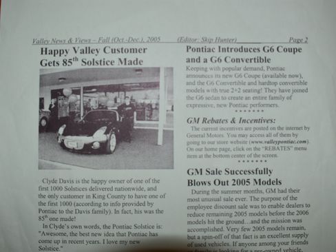 Used 2006 Pontiac Solstice Convertible w/ Premium Package image 28