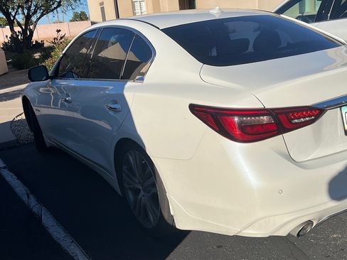 Used 2018 INFINITI Q50 Luxe w/ Cargo Package (L95) image 2