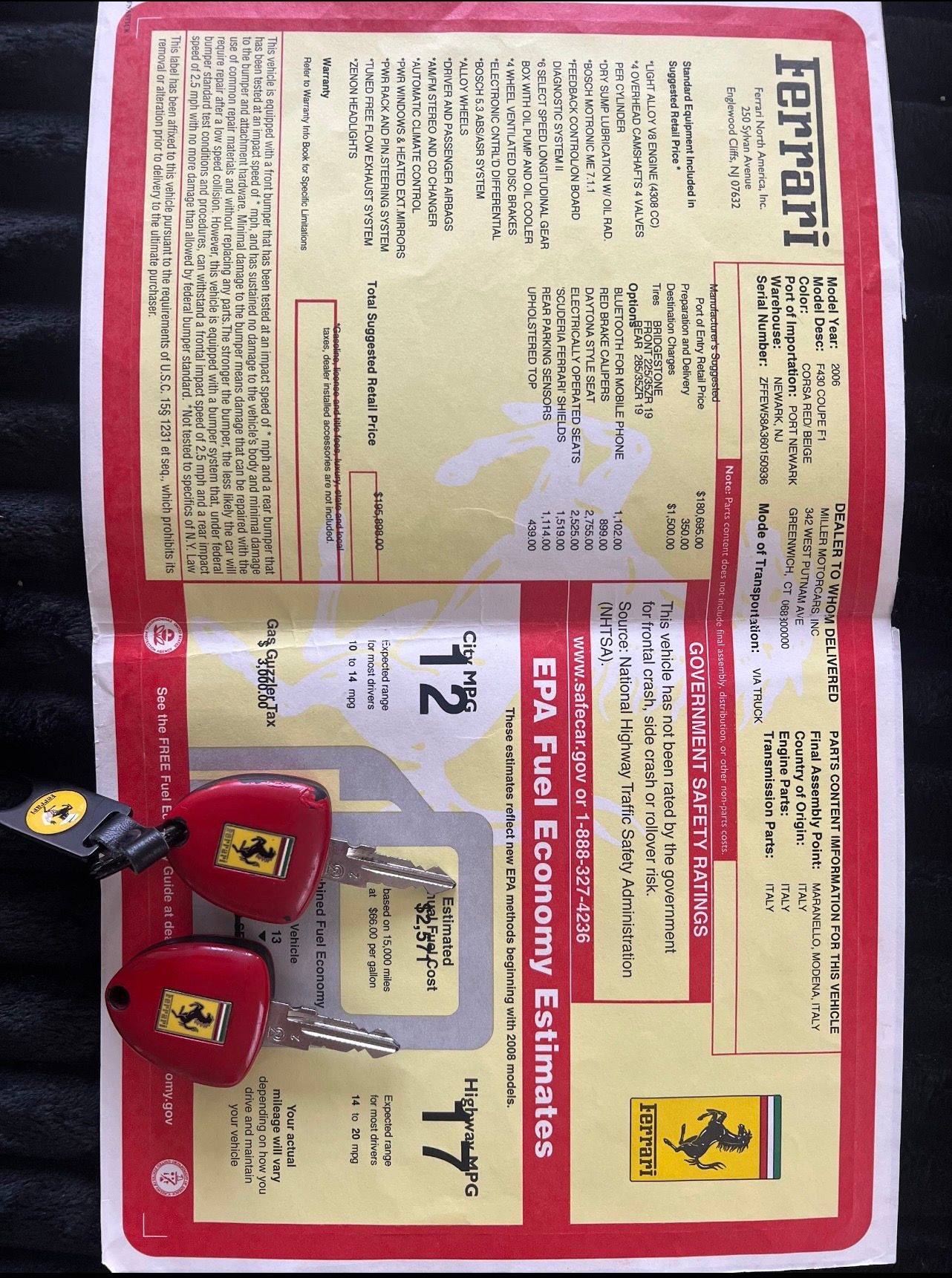 Used 2006 Ferrari F430 Coupe RWD image 31