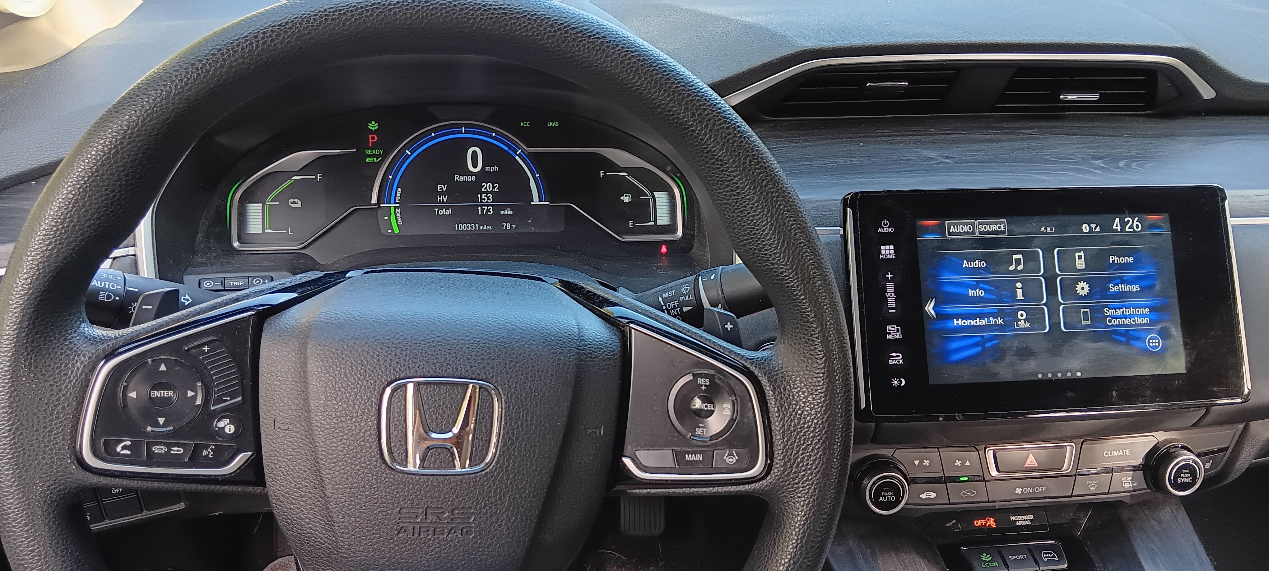 Used 2018 Honda Clarity Plug-In Hybrid image 10