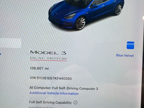 Used 2019 Tesla Model 3 Performance AWD/4WD image 9