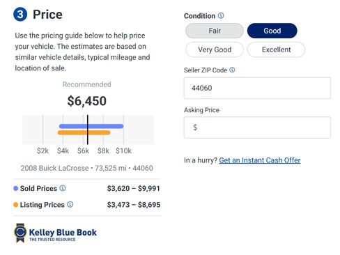 Used 2008 Buick LaCrosse CXL w/ Driver Confidence Package image 2