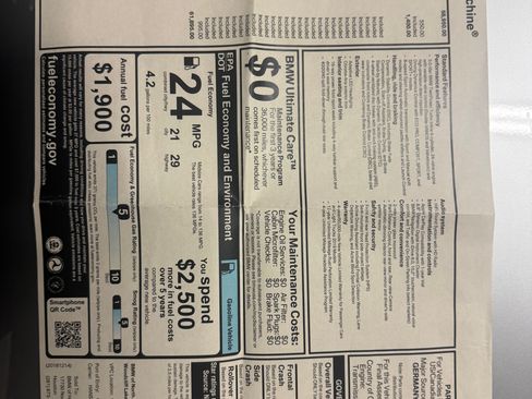 Used 2019 BMW 540i w/ Convenience Package image 15