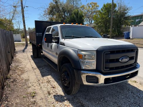 Used 2013 Ford F550 2WD Crew Cab Super Duty w/ Payload Upgrade Pkg image 1