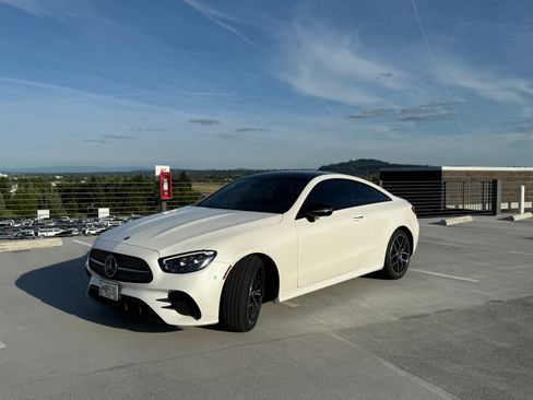 Used 2021 Mercedes-Benz E 450 4MATIC Coupe image 1