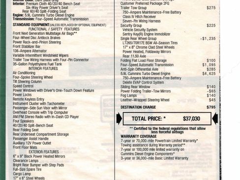 Used 2004 Dodge Ram 3500 Truck SLT w/ Trailer Tow Group image 21